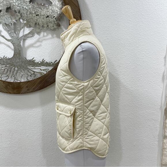 J Crew Excursion Vest Quilted PrimaLoft Muslin Ivory XS - Picture 4 of 8